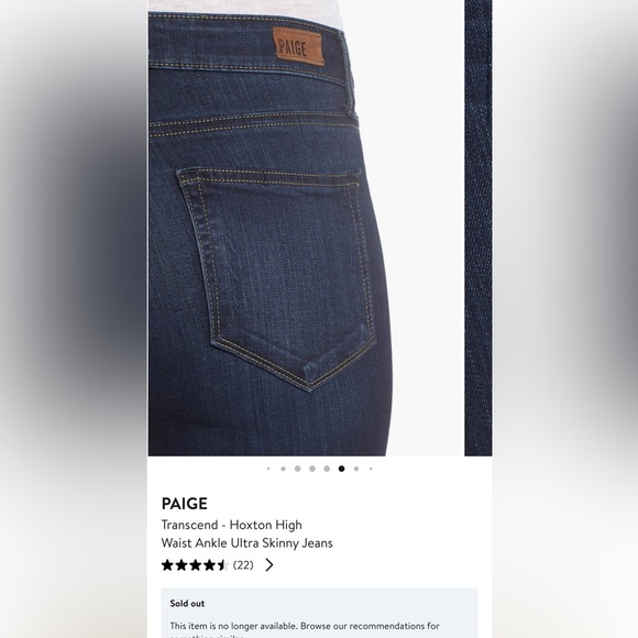 PAIGE Hoxton Ankle Jean - Picture 6 of 10